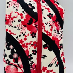 Japanese Blossoms- Medium Boxy Project Bag